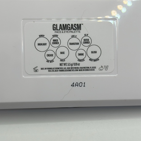 FORMULA Z, Glamgasm Face & Eye Palette - Picture 5 of 5